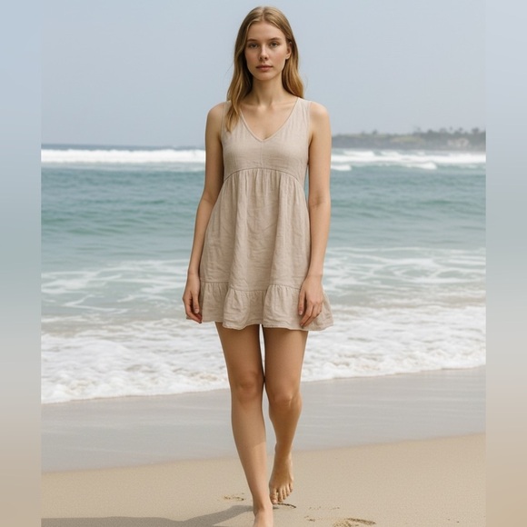 Cynthia Rowley Dresses & Skirts - Cynthia Rowley purple  Linen mini dress small